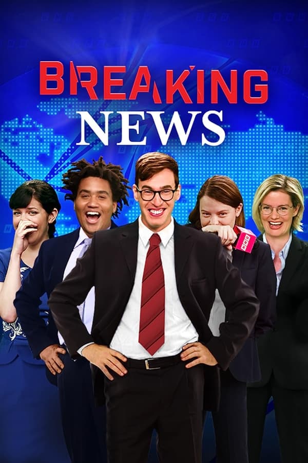 Breaking News stylized movie heading