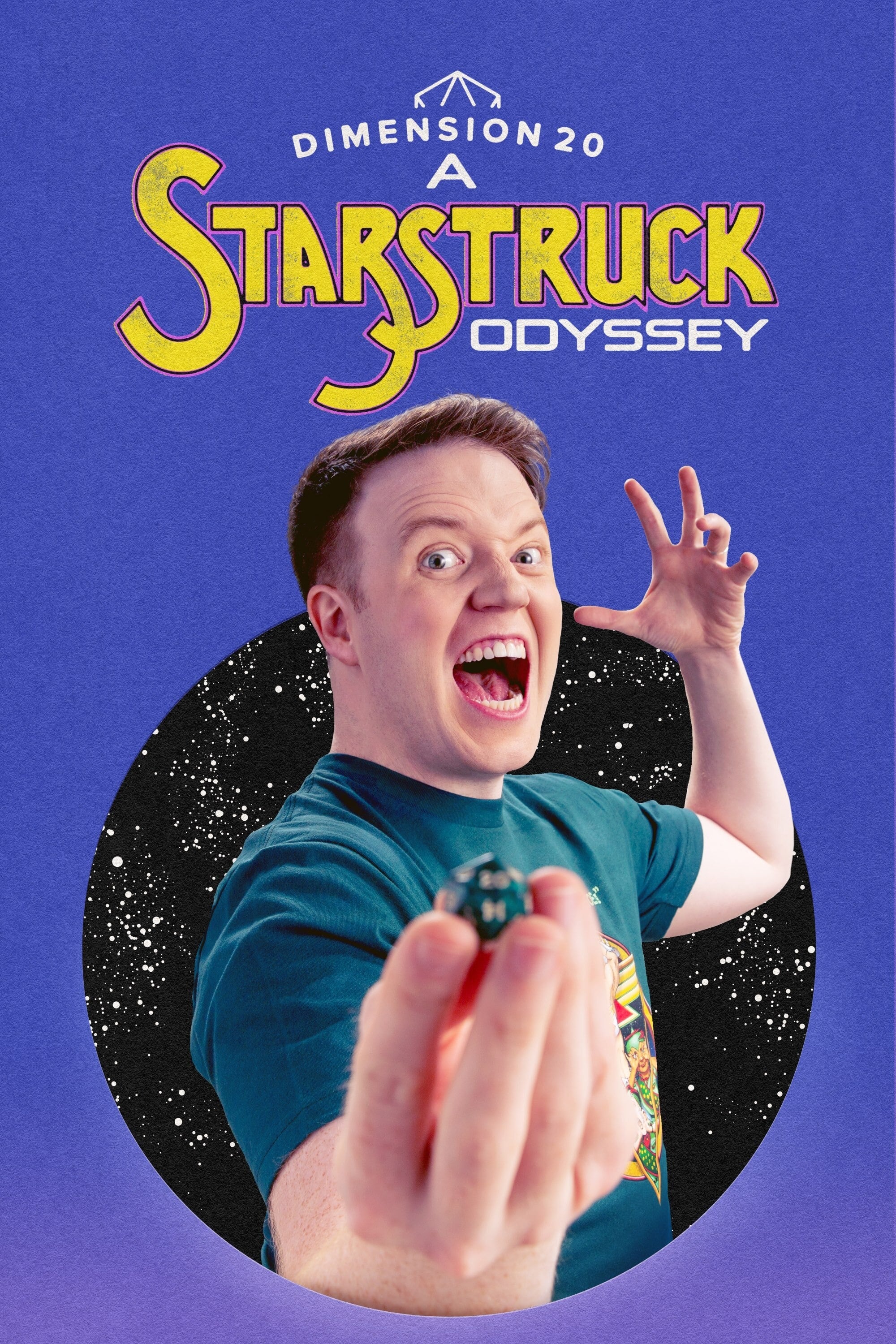 Dimension 20: A Starstruck Odyssey stylized movie heading