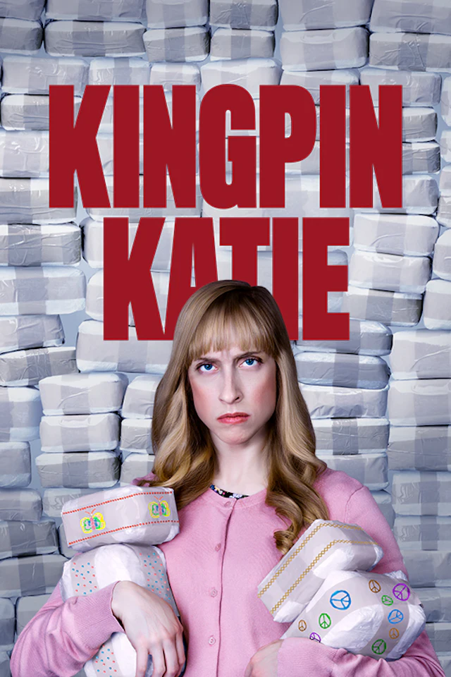 Kingpin Katie stylized movie heading